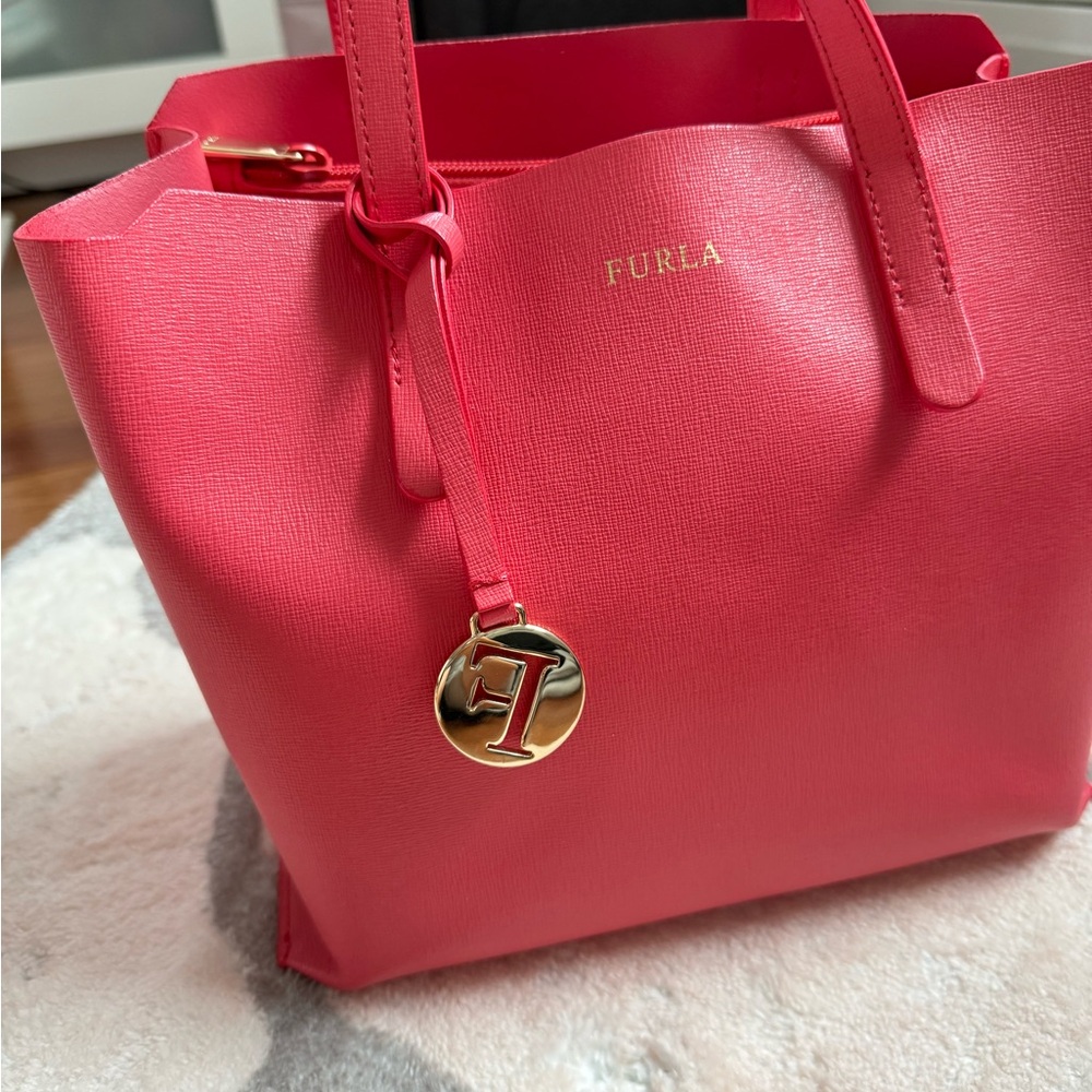 Furla Pink Tote Bag